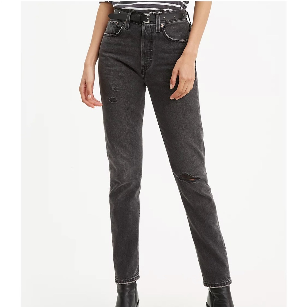 LEVIS Premium 501 Hi-Rise Skinny Jeans